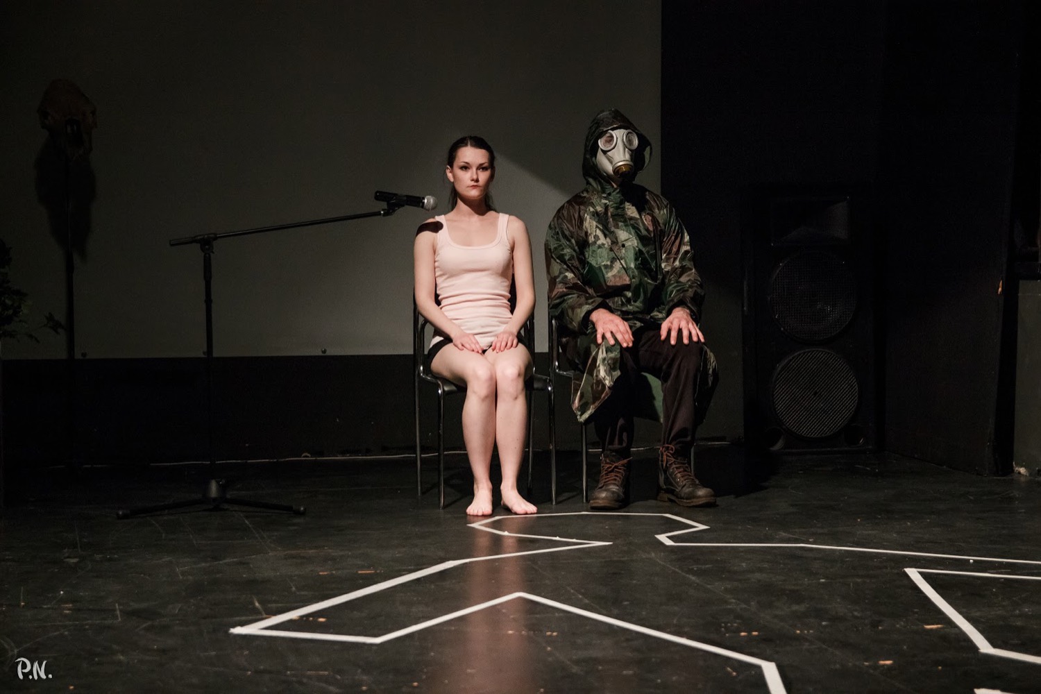 Stage scene